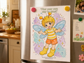 Bee-Lieve and the Shy Snail Colouring Posters