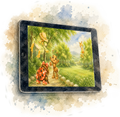 Small Screen Editions are digital versions of the just bee world children's stories for tablets, phones and laptops